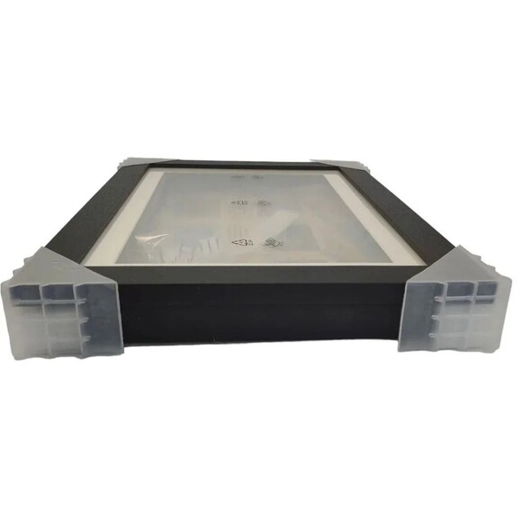 Shadow Box Wooden and Plexiglass New Black Hanging or Table Set up Weddi… - Picture 7 of 16